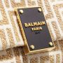 Balmain Crossbody bags Mini bag 1945 Soft with monogram in beige - Thumbnail 2