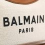 Balmain Canvas B-Army handbag with leather panels Beige Dames - Thumbnail 9