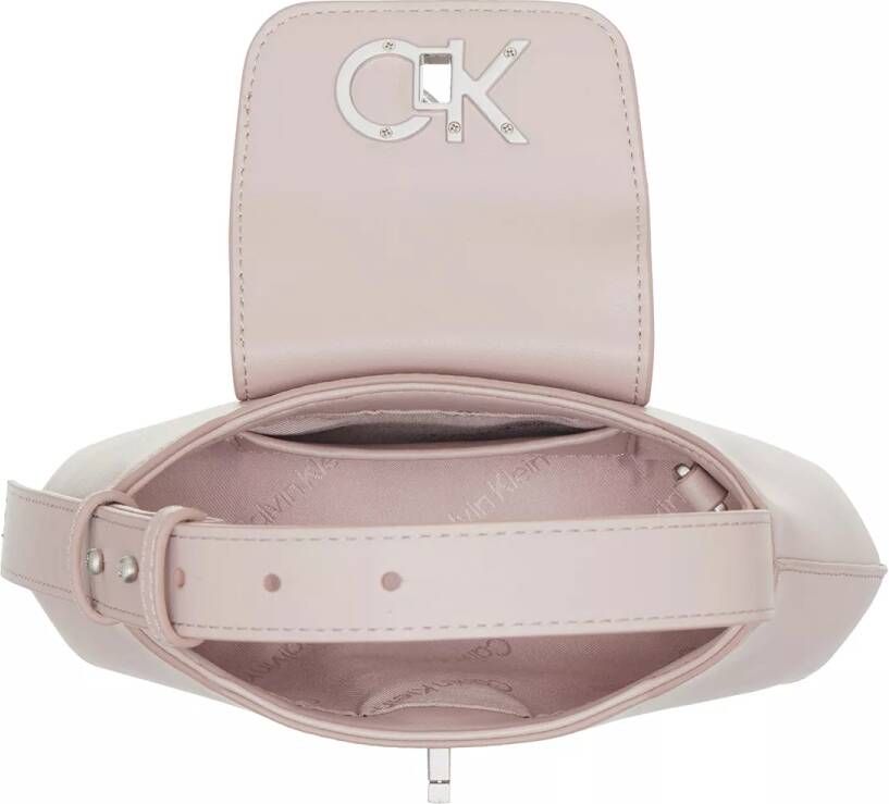 Calvin Klein Crossbody bags Re-Lock Crossbody W Flap Small in grijs