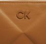 Calvin Klein Crossbody bags Re-Lock Quilt Crossbody in beige - Thumbnail 3