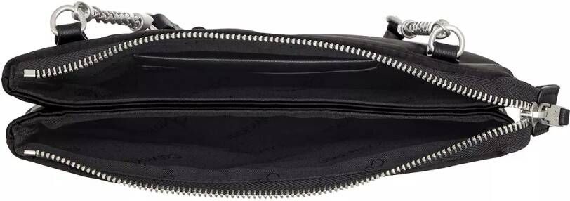 Calvin Klein Crossbody bags Re-Lock Quilt Crossbody Satin in zwart