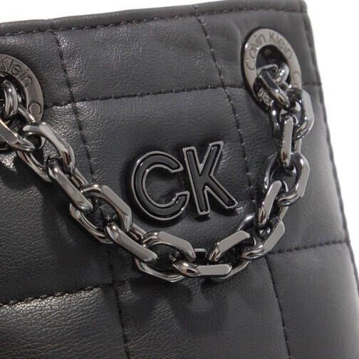 Calvin Klein Crossbody bags Re-Lock Quilt Phone Crossbody in zwart