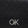 Calvin Klein Gerecyclede Schoudertas Herfst Winter Collectie Black Dames - Thumbnail 3