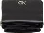 Calvin Klein Gerecyclede Schoudertas Herfst Winter Collectie Black Dames - Thumbnail 4