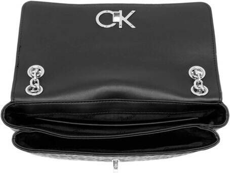 Calvin Klein Crossbody bags Relock Crossbody Embossed Mono in zwart