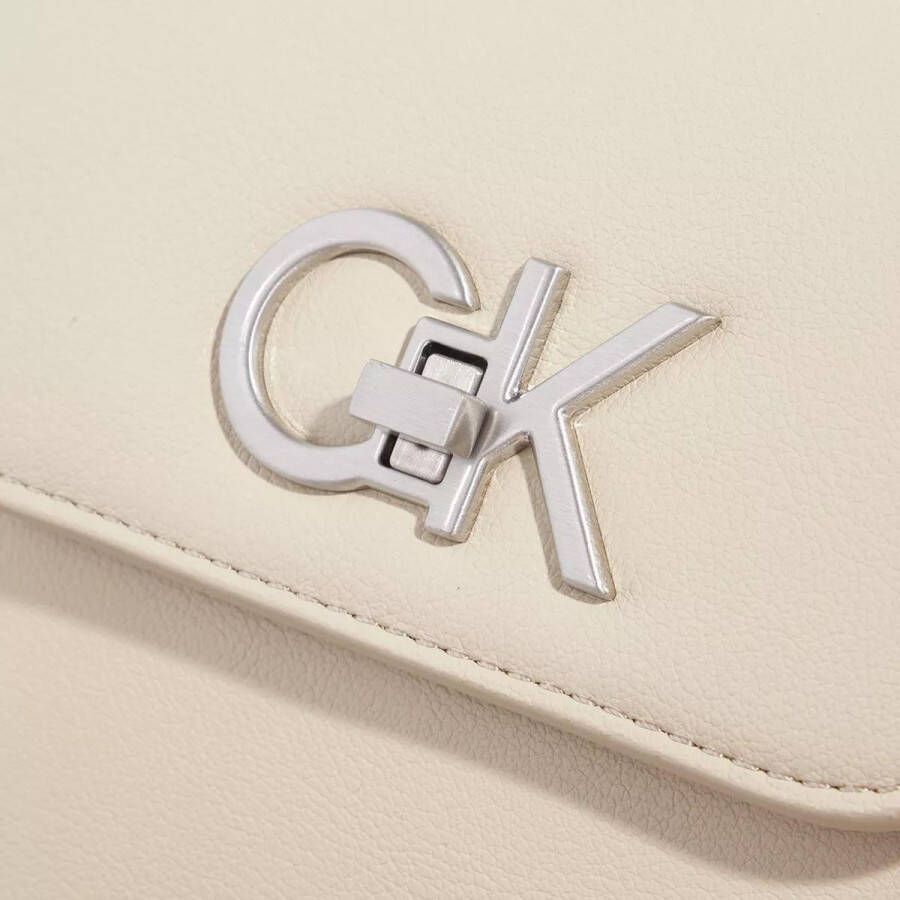 Calvin Klein Hobo bags Re Lock Shoulder Bag Md in beige
