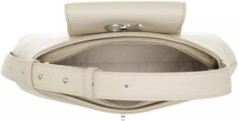 Calvin Klein Hobo bags Re Lock Shoulder Bag Md in beige