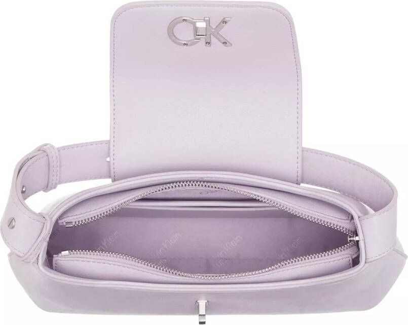 Calvin Klein Hobo bags Re Lock Shoulder Bag Md in paars