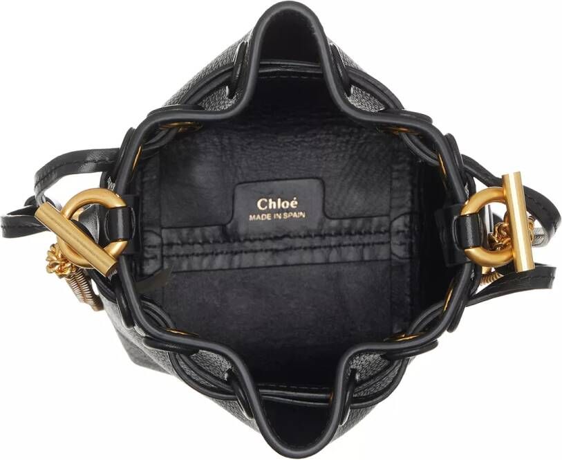 Chloé Bucket bags Marcie Shoulderbag in zwart
