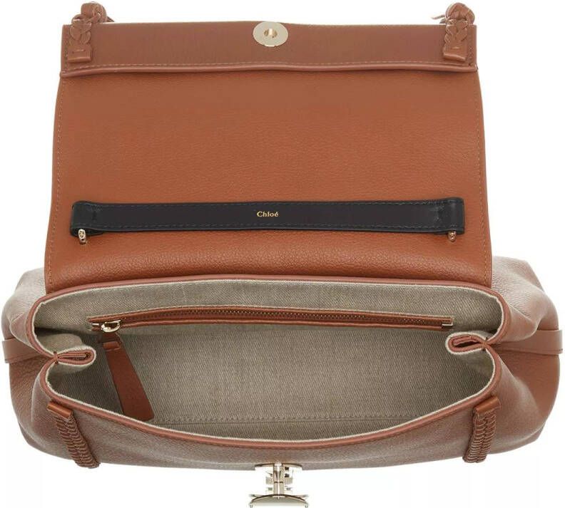 Chloé Crossbody bags Shoulder Bag Leather in cognac