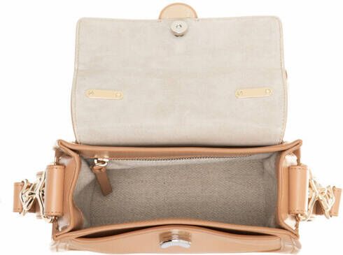 Chloé Satchels Tess Shoulder Bag Leather in beige