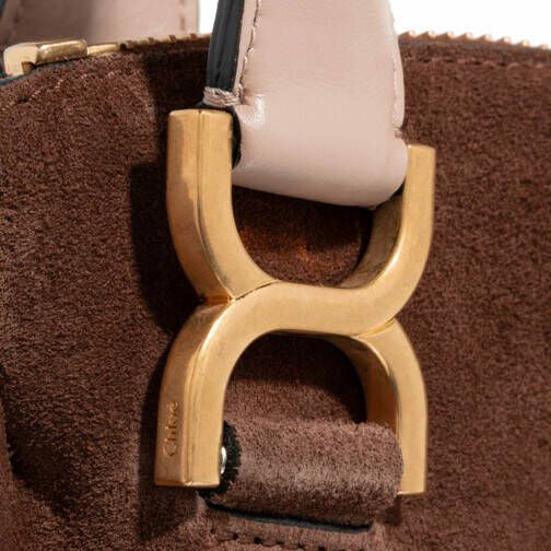 Chloé Hobo bags Marcie Shoulder Bag Bicolour in bruin