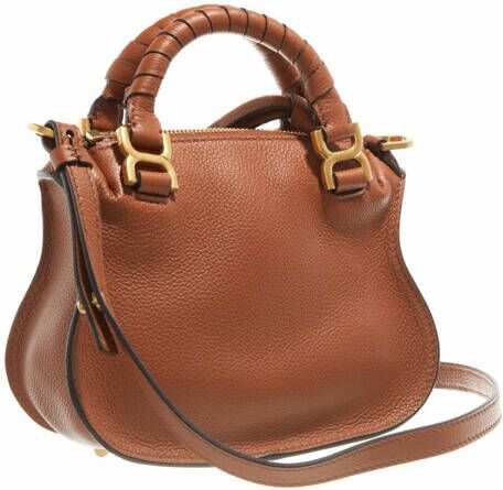 Chloé Satchels Mini Marcie Handbag in bruin