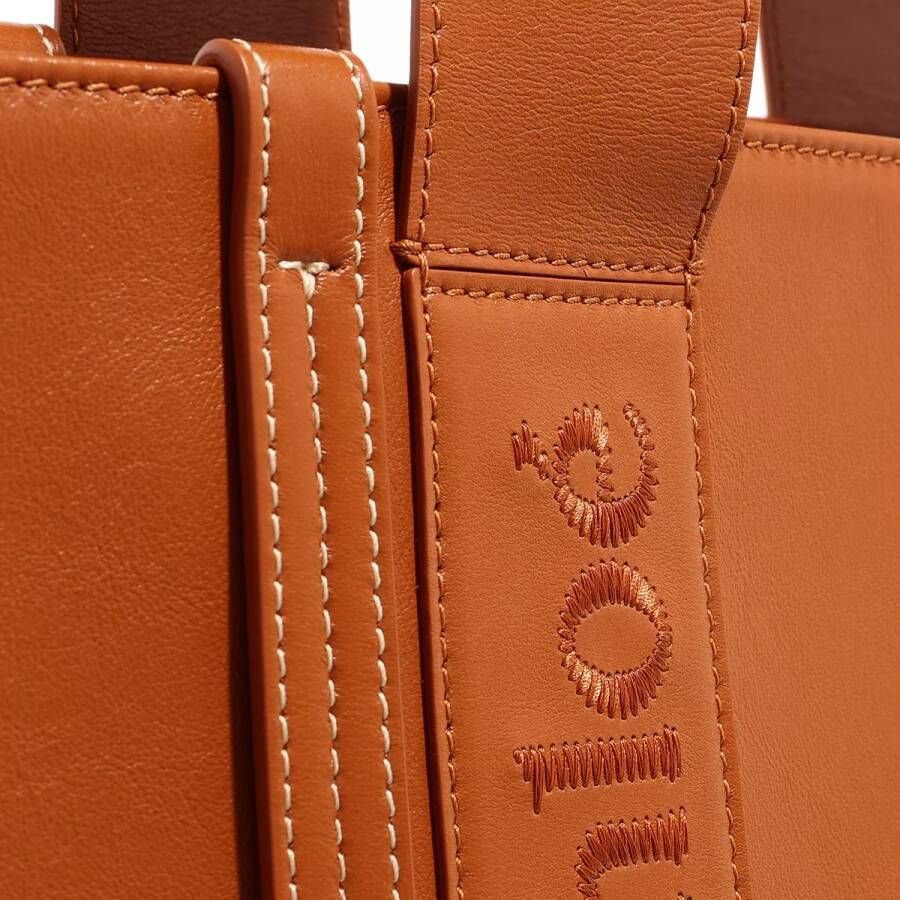Chloé Totes Small Woody Handbag in bruin