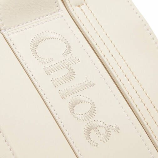 Chloé Totes Woody Small Shopper in white