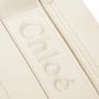 Chloé Woody Kleine shopper tas White Dames - Thumbnail 4