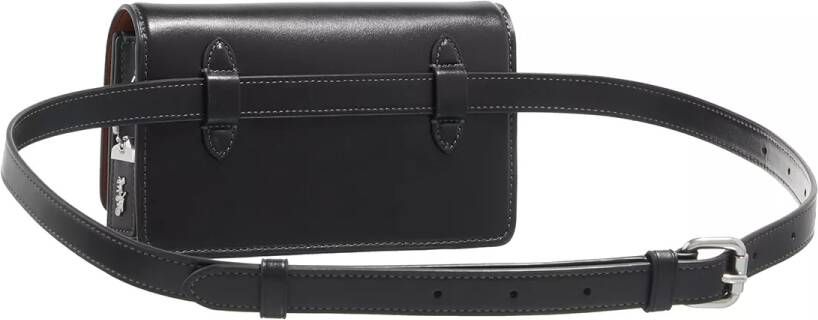 Coach Crossbody bags Luxe Refined Calf Leather Bandit Belt Bag in zwart