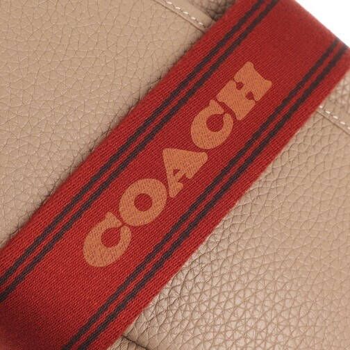 Coach Crossbody bags Soft Pebble Leather Camera Bag With Leather And We in beige