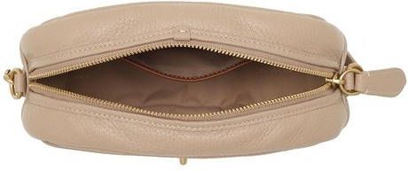 Coach Crossbody bags Soft Pebble Leather Camera Bag With Leather And We in beige