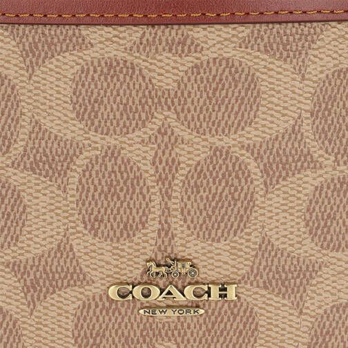 Coach Heuptassen Coated Canvas Signature Bethany Belt Bag in bruin