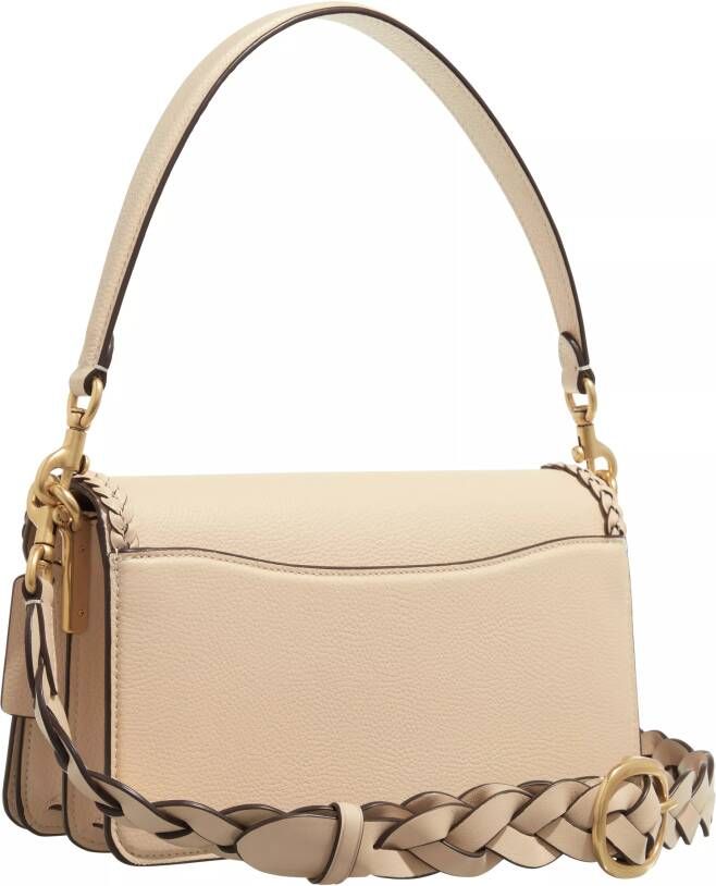 Coach Hobo bags Braided Trim Polished Pebble Tabby Shoulder Bag 26 in crème