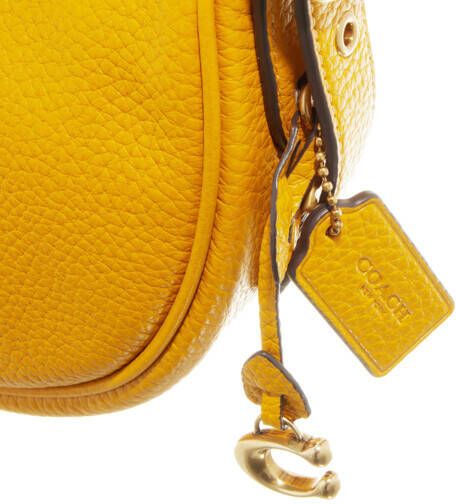 Coach Hobo bags Soft Pebble Leather Luna Shoulder Bag in gold