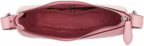 Coach Hobo bags Soft Pebble Leather Luna Shoulder Bag in poeder roze