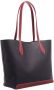 Coach Totes Colorblock Leather Kia Tote in rood - Thumbnail 3