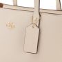 Coach Totes Polished Pebble Leather Central Tote With Zip in wit - Thumbnail 2