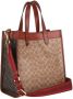 Coach Totes Signature Carriage Coated Canvas Field Tote in bruin - Thumbnail 6