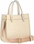 Coach Totes Signature Leather Field Tote 22 in beige - Thumbnail 2