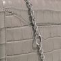 Coccinelle Crossbody bags Marvin Twist Croco Shiny Soft in grijs - Thumbnail 2