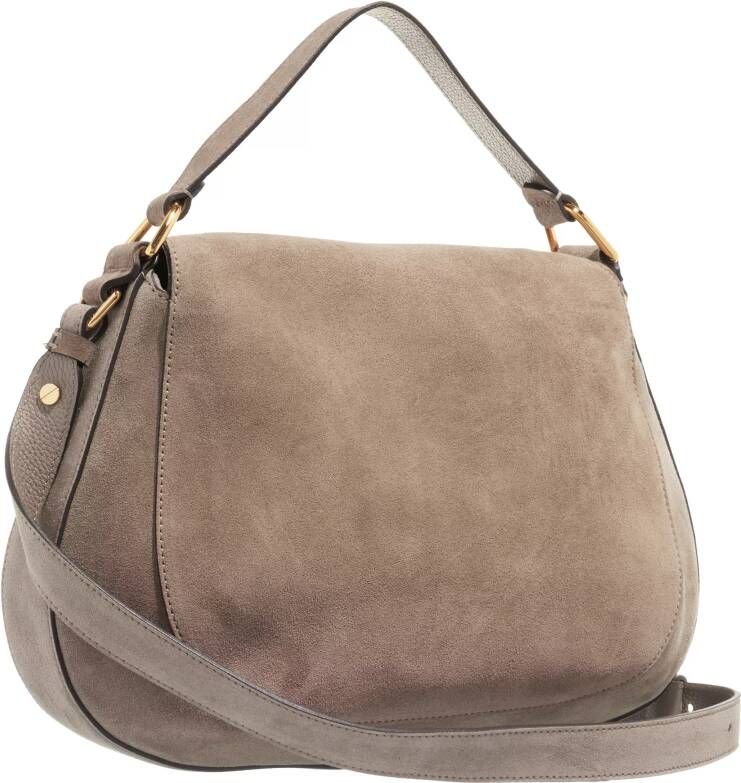 Coccinelle Hobo bags Sole Suede in taupe