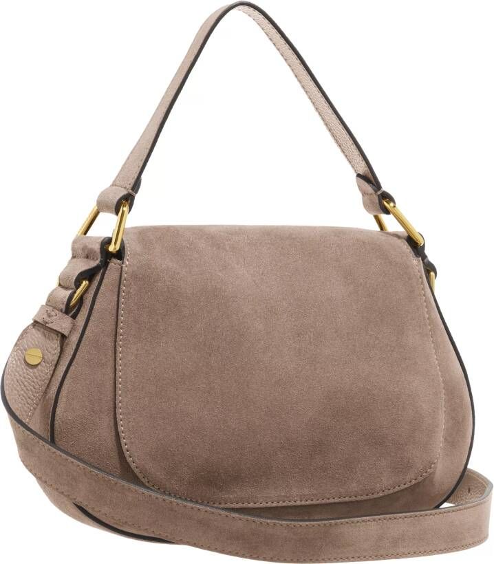 Coccinelle Hobo bags Sole Suede in taupe