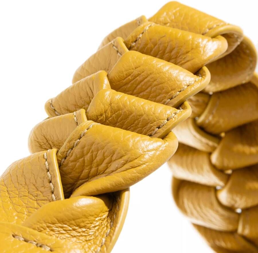 Coccinelle Satchels Boheme Suede Bimaterial in geel