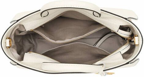 Coccinelle Satchels Concrete Handle Bag in wit