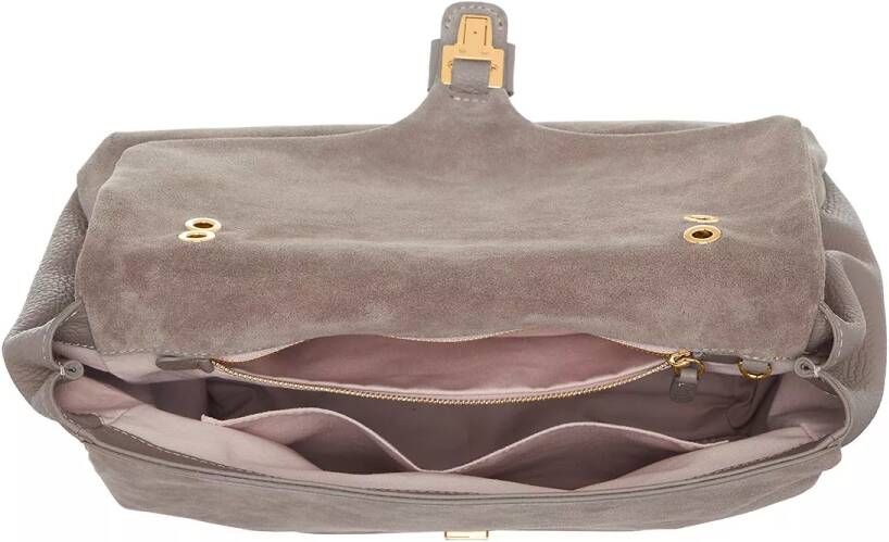 Coccinelle Satchels Ofirenze Suede in taupe