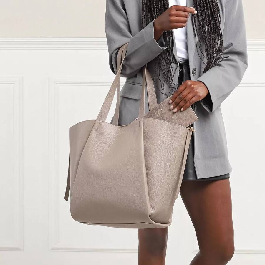 Coccinelle Shoppers Boheme in taupe