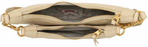 Guess Pochettes Eco Jazlynn Top Zip Shldr Bag in zwart