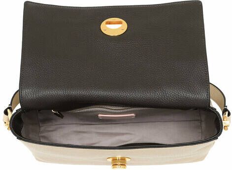 Guess Satchels Meridian Shoulder Satchel in donkergrijs