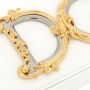 Dolce & Gabbana Witte Kalfsleren Logo Plaque Box Tas White Dames - Thumbnail 4