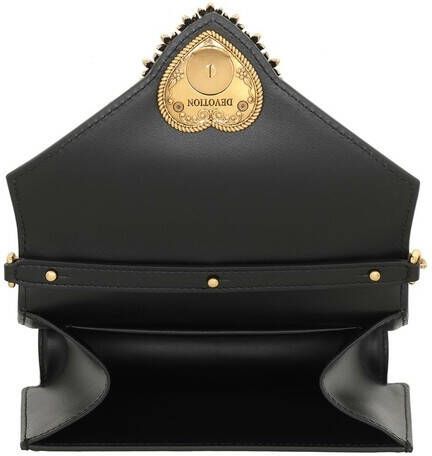 Dolce&Gabbana Crossbody bags Liscio in zwart