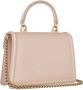 Dolce&Gabbana Satchels DG Amore Saddle Bag in poeder roze - Thumbnail 3