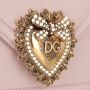 Dolce&Gabbana Satchels DG Amore Saddle Bag in poeder roze - Thumbnail 4