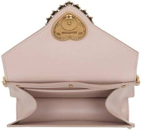 Dolce&Gabbana Satchels DG Amore Saddle Bag in poeder roze