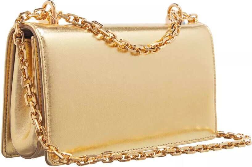 Dolce&Gabbana Crossbody bags DG Girls Bag In Nappa Mordore Leather in goud