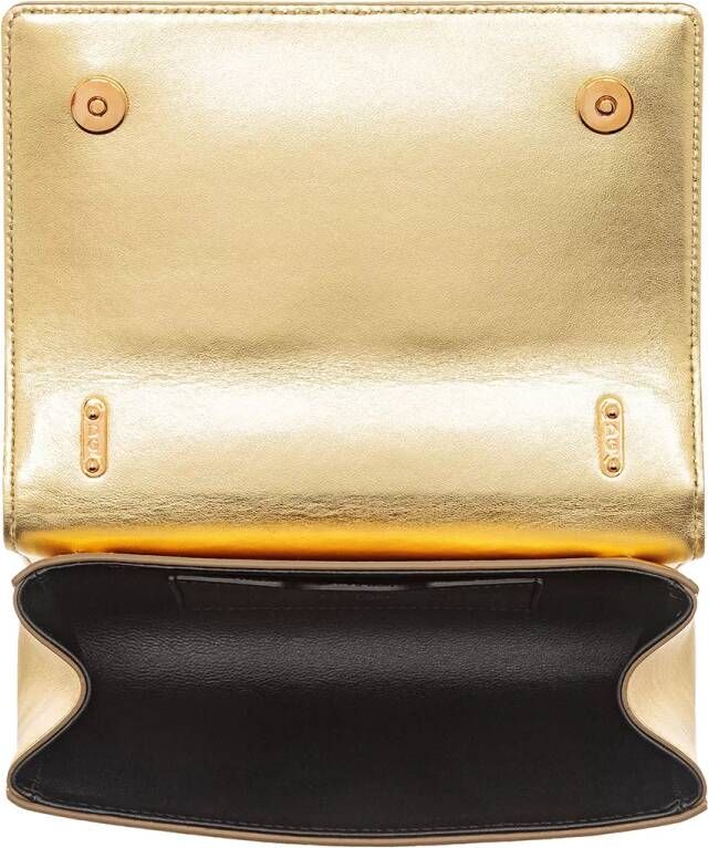 Dolce&Gabbana Crossbody bags DG Girls Bag In Nappa Mordore Leather in goud