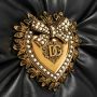 Dolce&Gabbana Crossbody bags Medium bag Devotion Soft in zwart - Thumbnail 3