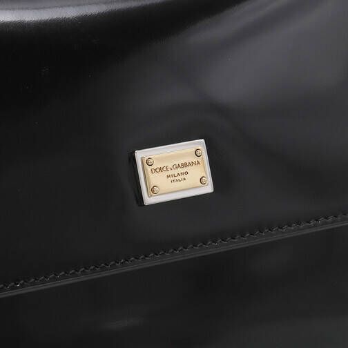 Dolce&Gabbana Crossbody bags Vitello Lucido in zwart