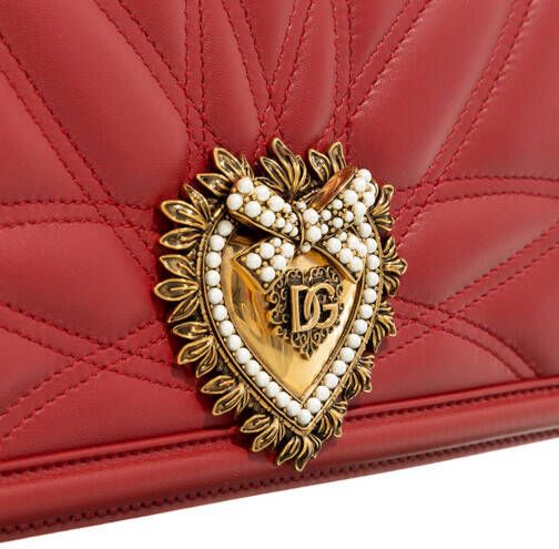 Dolce&Gabbana Crossbody bags Shoulderbag with Logo in rood